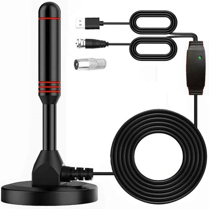 Antena de TV con Ventosa para Interior/Exterior DTMB DVB-T2