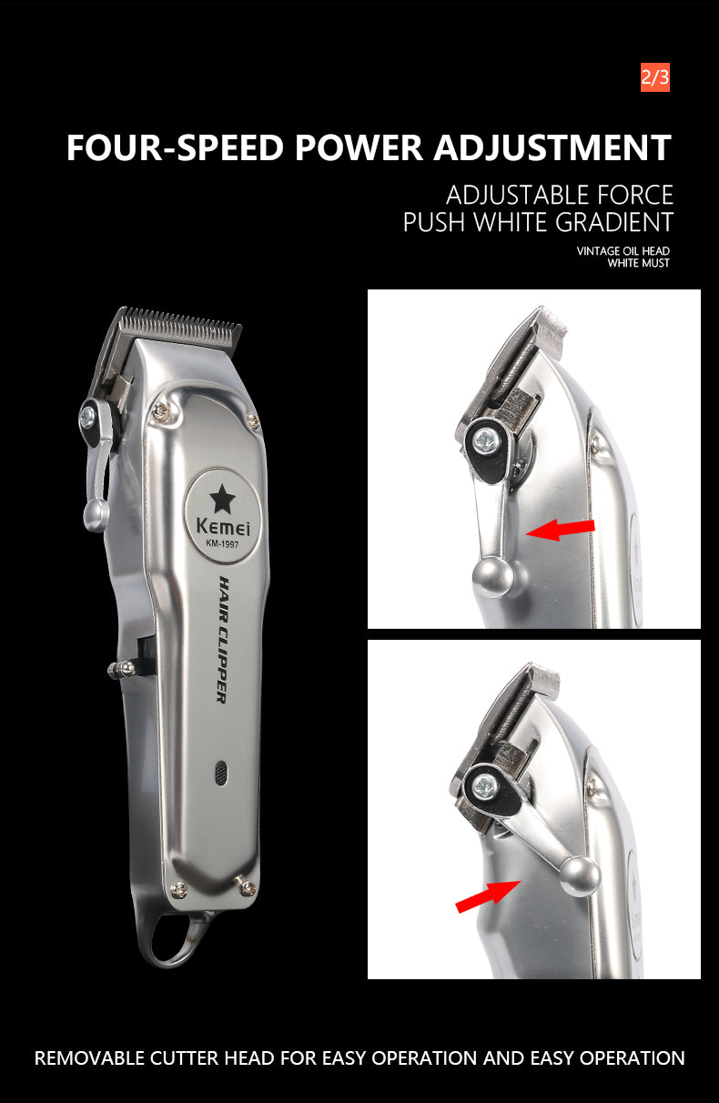 Kemei SmoothCut Men's Electric Clipper